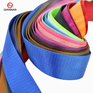 Bande de sangle de 20/25/32/38/50mm de largeur pour tissu et sacs, bande de reliure pour sac à dos, sangle de ceinture en <span class=keywords><strong>nylon</strong></span>, ruban sergé à chevrons - Product Image 1