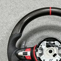 Volant en fibre de carbone pour BMW F30 F10 F15 F16 F31 F20 F25 E90 F01 F90 F25 F22 F36 F33 F32 E60 E71 E82 E90 F80 F82 F84 F87