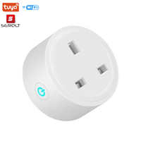 Tuya Professional Made 16A Smart Britischer Stecker Smart Wifi Plug Socket Wifi Plug Works Timing-Schalter, Zyklus-Timing