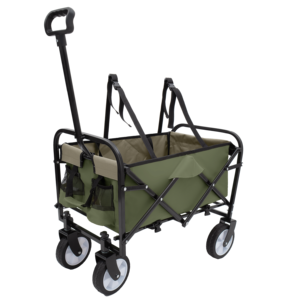 Chariot de chariot pliable pliable DB avec système de cerclage pour utilitaire de plage et utilisation de camping et d'épicerie - Product Image 3
