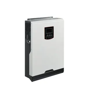 3.5KW 5.5KW 230VAC خارج الشبكة عاكس شمسي هجين 100A MPPT الشمسية جهاز التحكم في الشحن يمكن العمل دون بطارية Wifi مراقبة