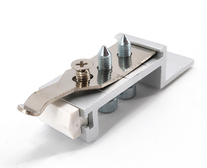 Profilo in alluminio porte finestre sincronizzato vetro scorrevole porta telaio in alluminio profilo fabbricazione di alluminio Materia - Product Image 2