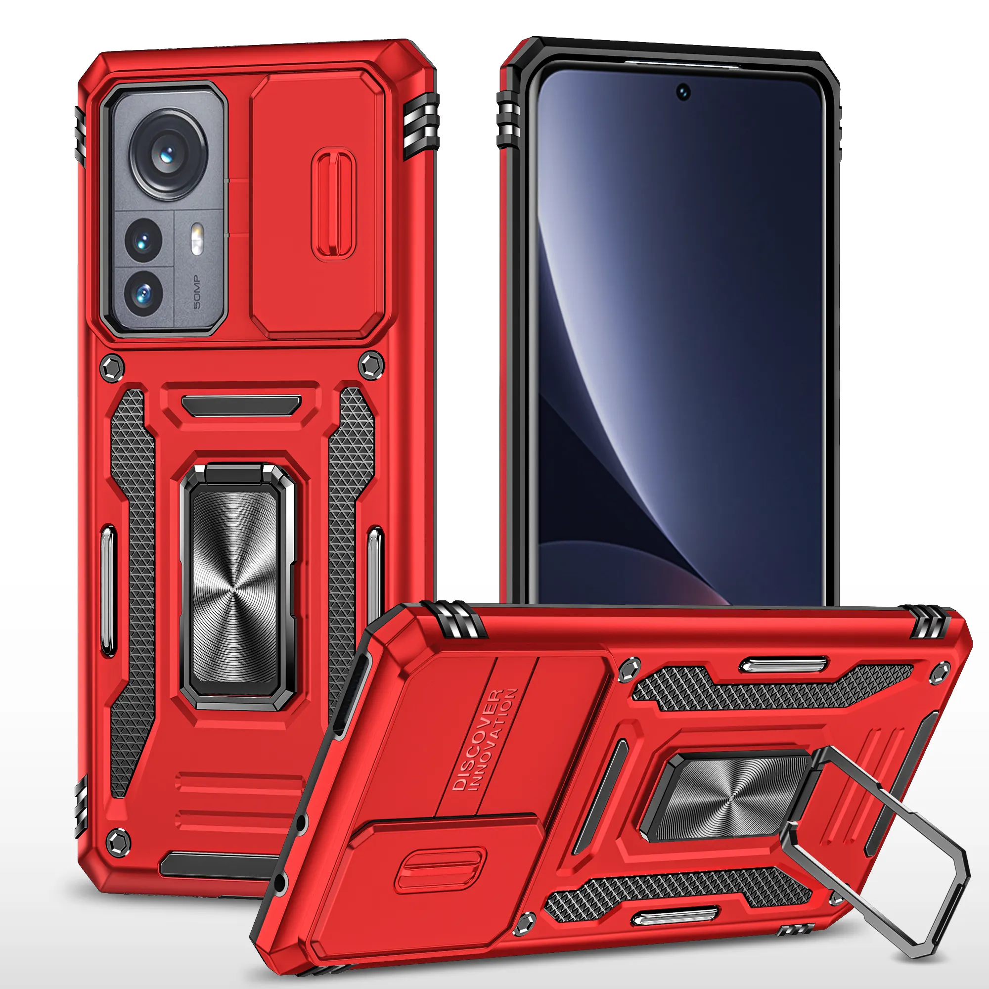 Case For Poco X5 Pro and Poco X4 Pro Hybrid Shell Phone Covers Wholesale Good Quality Control Hard PC Material