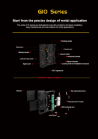 Écran LED d'intérieur, Écran LED de location P2.6, Écran LED incurvé sans joint, Mur vidéo LED à installation rapide, Toile de fond pour spectacle scénique