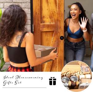Coffret cadeau de luxe pour couples, idée cadeau pour femmes, <span class=keywords><strong>panier</strong></span>-cadeau pour nouvelle <span class=keywords><strong>maison</strong></span>, appartement, cuisine, service de table, cadeaux de pendaison de crémaillère - Product Image 2