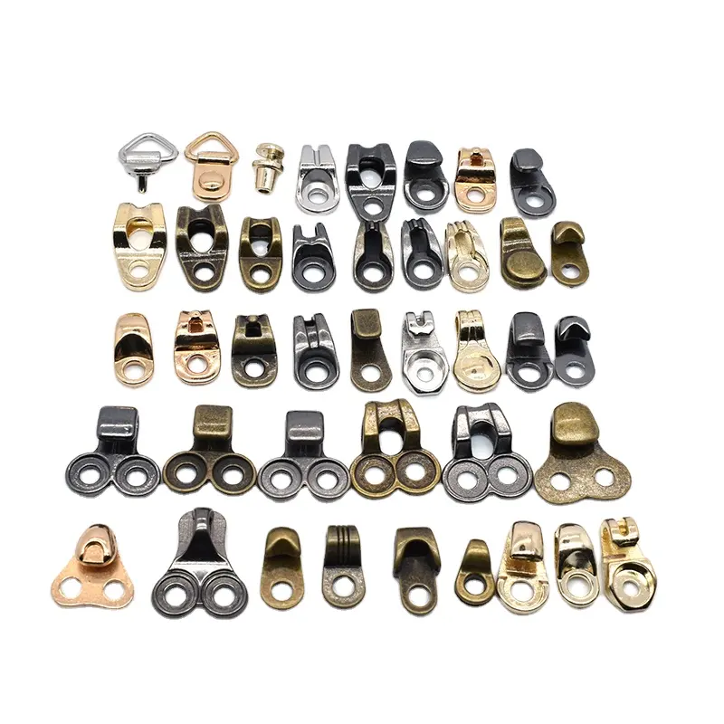 Boot Lace Hooks Lace Fittings metal boot hooks with rivets alloy shoe eyelet hooks for footwear