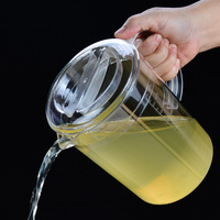 2400ML 3500ML 5000ML PC plastique Boisson boissons bouilloire théière cruche d'eau bulle théière Jus cruche
