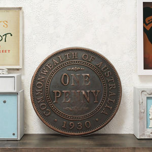 Moneda Conmemorativa <span class=keywords><strong>Penny</strong></span>-George V, Chapada en Oro, Cobre y Latón, Pin Decorativo con Diseño Metálico con Tema de Logotipo de Amor - Product Image 4