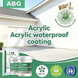Revêtement acrylique anti-moisissure imperméable avec protection contre l'<span class=keywords><strong>humidité</strong></span>, revêtement mural résistant à l'eau pour <span class=keywords><strong>salle</strong></span> <span class=keywords><strong>de</strong></span> <span class=keywords><strong>bain</strong></span> et cuisine - Product Image 1