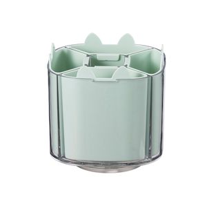 Organizzatore per cassetti Desktop staccabile a 9 slot a 360 gradi con supporto per arte rotante cancelleria pennarello pennarello pennarello - Product Image 1