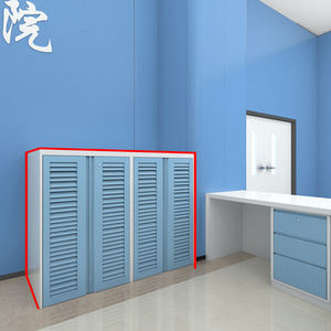 병원 및 클리닉을위한 스테인레스 스틸 의료 기록 트롤리 캐비닛 학교 도구 보관을위한 현대적인 디자인 가구 - Product Image 4