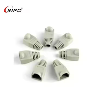 Boîtier RJ45 étanche et ignifuge Ripo |   Cache-connecteur de câble LAN Cat5e Cat6 |   Embout de protection pour connecteur modulaire UTP certifié RoHS