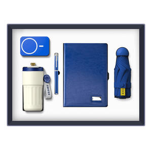 A5 Metal Signature Coffee Mug <b>Set</b> Business Gift <b>Set</b> With Custom Logo Personalization For Office Promotional Use - Product Image 1