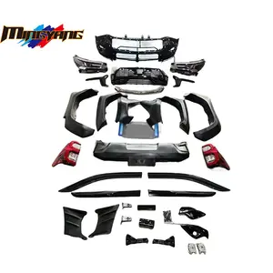 Mingyang tuning GR Sport facelifts bodykit, bumper mobil konversi lampu depan led 2015 sampai 2023 untuk Toyota Hilux revo body kit