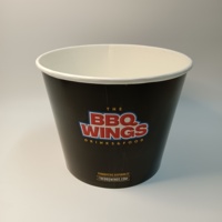 Seau familial SP151 pour repas KFC, seau à emporter pour poulet frit, fabrication sur mesure, épaississement
