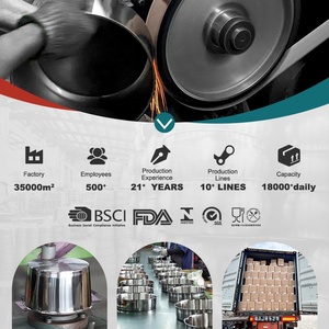 High Quality Mini Kitchenware Morden Style Non Stick <strong>Cookware</strong> Tirply <strong>Stainless</strong> Steel Saucepan <strong>Cookware</strong> - Product Image 4