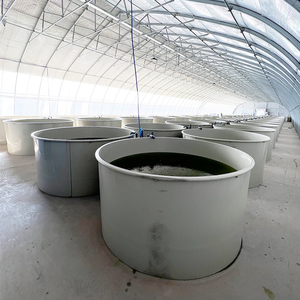 Tanque de Acuicultura de 28000L, Diámetro 5M x Altura 1.45M, para Cultivo de Bagre, Tilapia y Otros Peces, Equipo de Acuicultura - Product Image 1