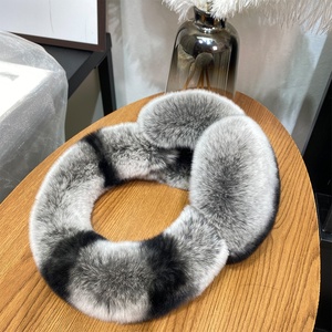 <span class=keywords><strong>Cache</strong></span>-oreilles en <span class=keywords><strong>fourrure</strong></span> de lapin Rex pour femme, style coréen, mignon, en peluche, couvrant entièrement l'<span class=keywords><strong>oreille</strong></span>, pliable, pour l'hiver - Product Image 2