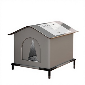Cama para Gatos de Invierno, Material de Lámina de Aluminio Oxford Sólido, Cálida y Resistente al Frío, Universal para Todas las Estaciones, para Mascotas - Product Image 1