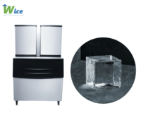 Machine à Glaçons Commerciale Grande Capacité WICE – Production Quotidienne de 400 kg – Fabricant de Glace