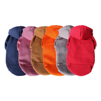 Venta al por mayor personalizado multicolor cómodo lana polar mascota Sudadera con capucha verano invierno primavera ropa para perros
