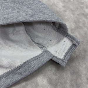 ชุดเซ็ตเสื้อฮู้ดดี้และกางเกงขาสั้นเอวสูงผ้าเฟรนช์เทอร์รี่ปักลายสไตล์สตรีทแวร์สำหรับผู้ชาย ตกแต่งด้วยคริสตัล ผ้าฝ้ายทรงหลวม - Product Image 5