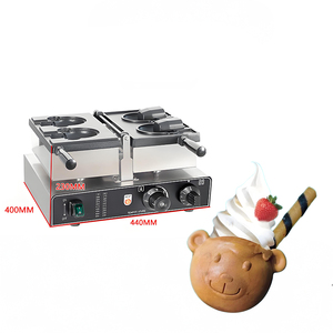 เครื่องทำวาฟเฟิลแมวลายการ์ตูนน่ารักเครื่องทำวาฟเฟิลแมวไทยากิเครื่องทำวาฟเฟิลปากเปิดเครื่องทำไอศกรีมแมวพร้อมตัวจับเวลา - Product Image 3