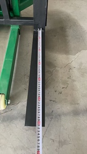 Portable Small Forklift 1.2/1.6m Lift 300kg Mini Stacker Adjustable Fork Arms for Loading Performance Sound <b>Light</b> Box <b>LED</b> - Product Image 5