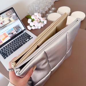 Funda Protectora para Laptop de 14 Pulgadas, Acolchada, Ligera, Impermeable, con Cierre Magnético, para <span class=keywords><strong>Mujer</strong></span>, Compatible con MacBook - Product Image 6