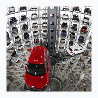 Système de stationnement mécanique entièrement automatisé pour tours de stationnement, avec déplacement de véhicules pour garage de stationnement