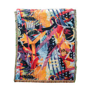 Tapiz Decorativo Moderno con Diseño de Anime y Dibujos Animados, Manta Jacquard Tejida con Hilo Grueso, Personalizable para Sofá y Camping - Product Image 3