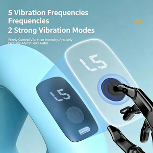 Cinturón Masajeador de Fascia de Cuerpo Completo con Vibración y Masaje Percusivo de Tejido Profundo, Portátil, Recargable por USB, con Batería de Litio - Product Image 3