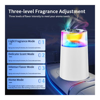 Mini Machine d'aromathérapie automatique de voiture intelligente haut de gamme Portable décoratif sans eau électrique pour hôtels en plastique