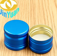 Fabrieksgemaakte aluminium ROPP schroefdoppen van 24*13 / 25*16 / 30*35 mm voor kleine dranken, Baijiu, kruidenwijn