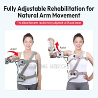 Attelle d'abduction réglable pour coude, orthèse orthopédique de fixation et de soutien pour rééducation post-fracture