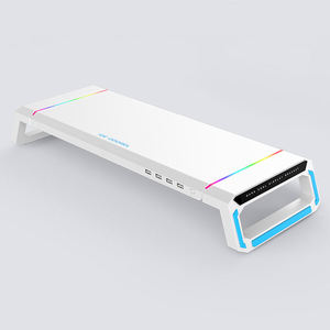 แท่นวางโน้ตบุ๊กแบบมีพัดลมระบายความร้อน ขนาด 19 นิ้ว พร้อมพอร์ตชาร์จ USB 4 ช่อง คุณภาพดี เหมาะสำหรับเล่นเกม - Product Image 1