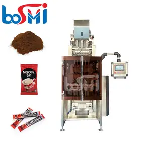 3 sides sealing sachet coffee filling machine mini bag coffee sugar packing machine instant coffee packaging machine