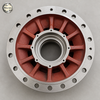 Ensemble de moyeu de roue avant Pengxiang OEM 3103011KP010 en acier moulé pour pièces de rechange de camions miniers lourds
