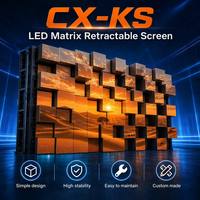 Pantalla LED Mecánica 3D con Matriz Móvil, Rotación de 360 Grados, Efecto de Onda Cinética, Brillo de 600-800CD, 3840Hz, Venta al Por Mayor OEM