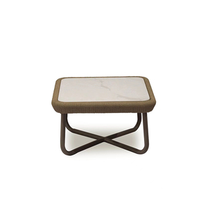Cheap Gold Aluminum Leg <b>Marble</b> <b>Top</b> Round Living Room Home Furniture Luxury <b>Side</b> Center Coffee Tea <b>Table</b> - Product Image 3