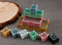 Boîte de rangement à composants électroniques, en plastique de haute qualité, 50 pièces, boîte de rangement pour pièces électroniques SMT SMD