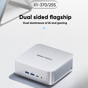 MINISFORUM Mini PC AMD Ryzen AI X1 9 HX 370 R7 255 OCuLink 2 * USB4 Altavoz dual incorporado Computadora de escritorio para juegos WiFi7 - Product Image 6