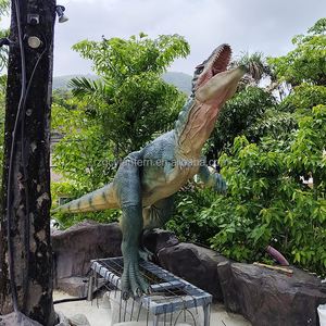 <span class=keywords><strong>Dinosaure</strong></span> animatronique <span class=keywords><strong>Baryonyx</strong></span> pour parcs à thème, espaces publics - Construction métallique, centres commerciaux, aéroports, écoles, maternelles - Product Image 2
