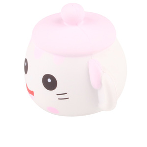 Cute PU Foam Teapot Shape <b>Squishy</b> Toy For Kids Desk Decor Gift - Product Image 3