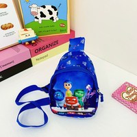 Nouveau sac de poitrine pour enfants, garçons et filles, joli porte-monnaie à motif de dessin animé, sac bandoulière décontracté, petit sac à dos tendance pour bébé, idéal pour l'extérieur
