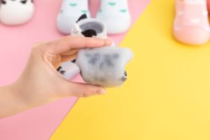 Scarpe per i <span class=keywords><strong>primi</strong></span> <span class=keywords><strong>passi</strong></span> dei bambini, tessuto lavorato a maglia traspirante, vestibilità comoda e traspirante, calzature unisex pratiche per l'uso quotidiano - Product Image 3