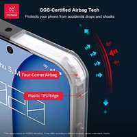 Étui Xundd pour Nothing Phone 4A Pro, compatible avec Nothing Phone 4A 3A 2A Plus, coque transparente pour téléphone, protection antichoc, coque de protection