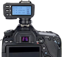 Déclencheur de flash sans fil Godox X2 TTL pour Canon, 32 canaux, 5 groupes, HSS 1/8000s, Bluetooth, écran LCD, contrôle de déplacement, roue de contrôle X2T-C