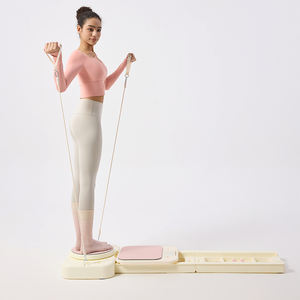 Équipement d'entraînement à domicile, Pilates Reformer pliable 9-en-1 multifonctionnel, planche de Pilates Reformer pour femmes - Product Image 4