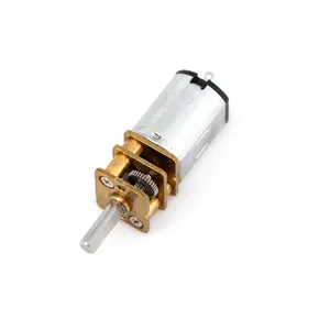 Small Electric Micro Brush Dc Spur Motor Metal gear N10 N20 N30 With Gearbox For Automatic lock